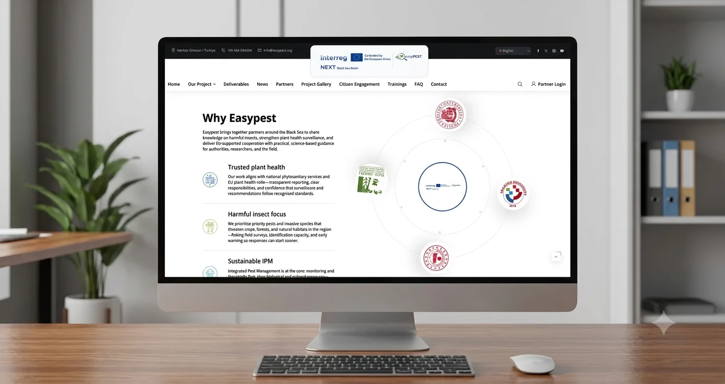 Easypest - Karadeniz Havzası Bitki Sağlığı ve Zararlı Böcek Yönetimi Platformu